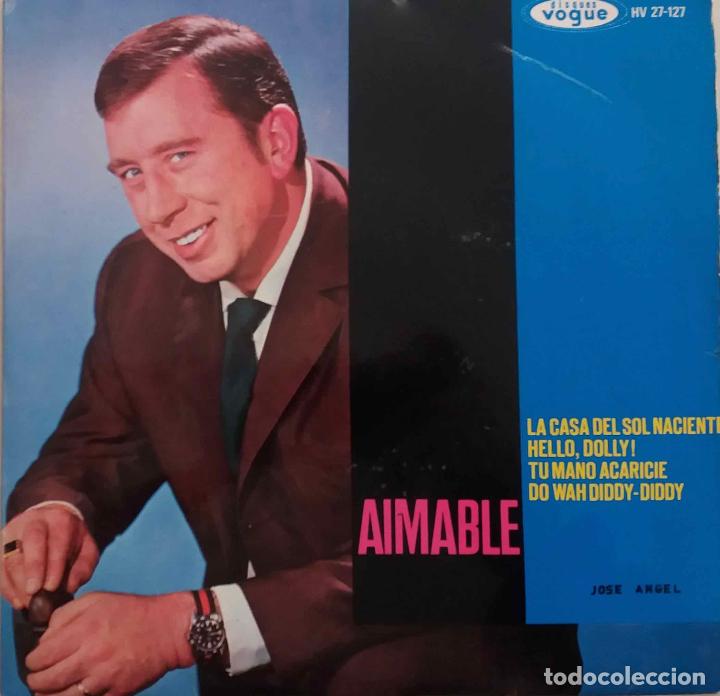Discos de vinilo: AIMABLE. LA CASA DEL SOL NACIENTE. EP ESPA&Ntilde;A - Foto 1
