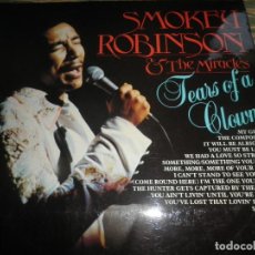Discos de vinilo: SMOKEY ROBINSON & THE MIRACLES - TEARS OF A CLOWN LP - EDICION INGLESA - MOTOWN 1982 - MUY NUEVO(5). Lote 79804165