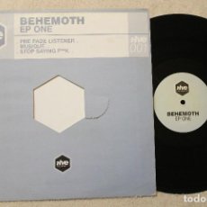 Discos de vinilo: BEHEMOTH EP ONE MAXI SINGLE VINYL MADE IN BELGIUM 2001