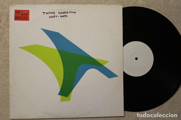 Discos de vinilo: TOMAS ANDERSSON HAPPY-HAPPY MAXI SINGLE VINYL FIRS PRESS - Foto 1
