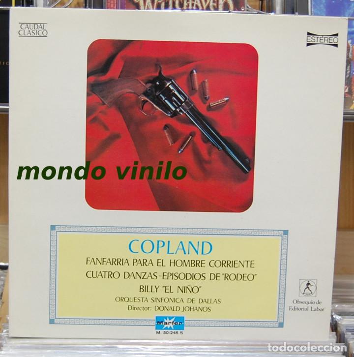 Discos de vinilo: Copland. Marfer 1974 - Foto 1