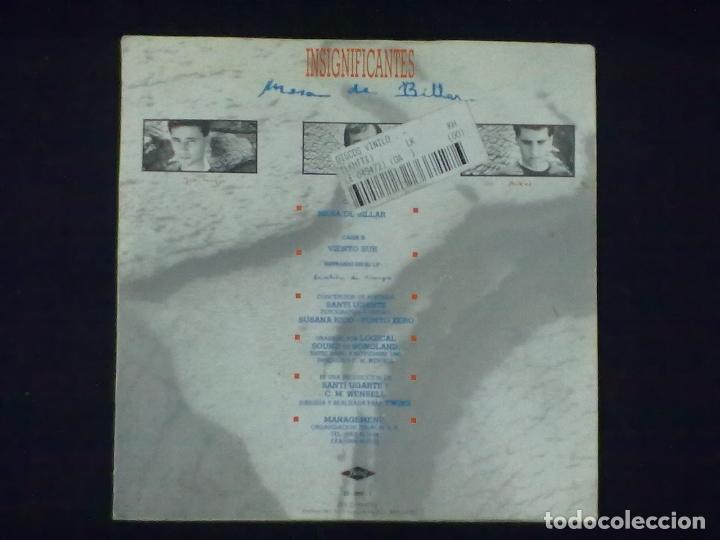 Discos de vinilo: INSIGNIFICANTES MESA DE BILLAR + VIENTO SUR. - Foto 2