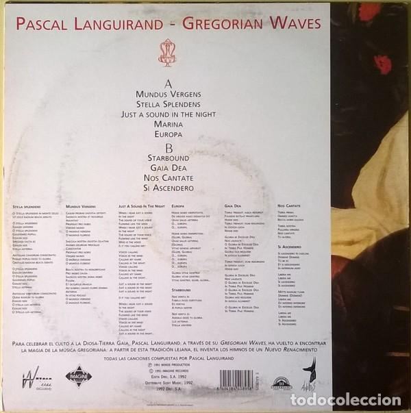 Discos de vinilo: Pascal Languirand, Gregorian Waves, Anubis-4A-0895 - Foto 2