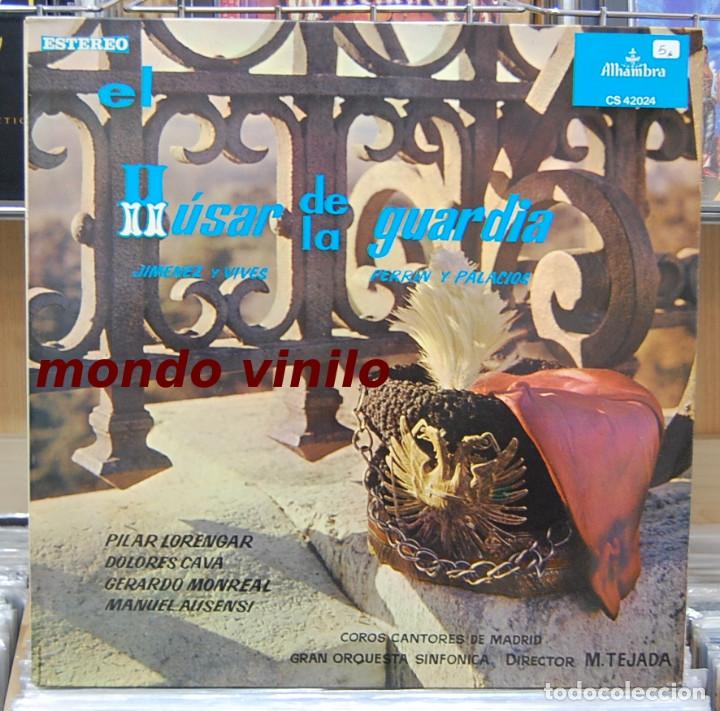 Discos de vinil: El Husar de la Guardia. Vives, Perrin y Palacios. Alhambra 1971