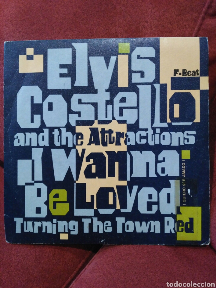 Discos de vinilo: Elvis Costello I wanna be loved - Foto 1
