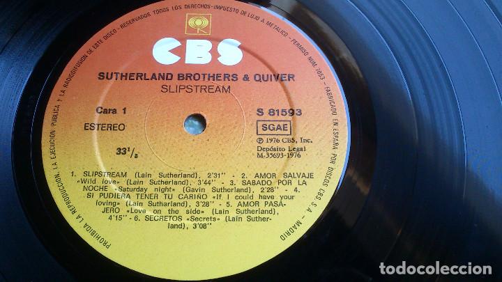 Discos de vinilo: SUTHERLAND BROTHERS & QUIVER - SLIPSTREAM - 1976 - LP - Foto 3