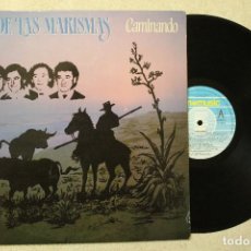 Discos de vinilo: ECOS DE LAS MARISMAS CAMINANDO LP VINILO MADE IN SPAIN 1985
