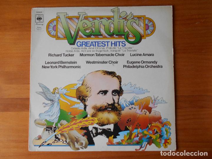 Discos de vinilo: LP VERDI - GREATEST HITS (N2) - Foto 1