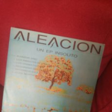 Discos de vinilo: ALEACIÓN EP INSÓLITO LA FABRICA MAGNÉTICA AVIADOR/LOS DRAMÁTICOS/SEGURIDAD SOCIAL/ELVIS MONTANA.... Lote 80001803