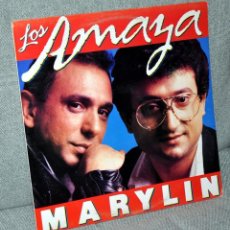 Discos de vinilo: LOS AMAYA - LP ALBUM - VINILO 12'' - 10 TRACKS - MARYLIN - EDITADO EN MÉXICO - COLUMBIA - 1987