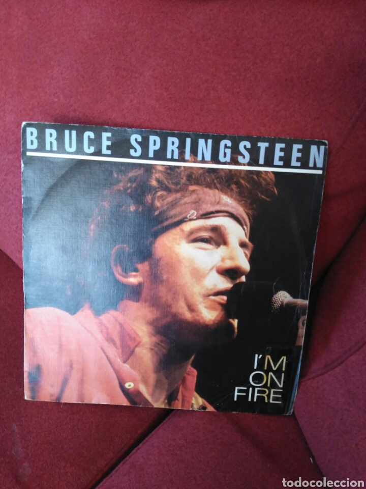 Bruce Springsteen I M On Fire Spanish Promo S Kaufen Vinyl Singles Mit Pop Rock International Der 80er Jahre In Todocoleccion