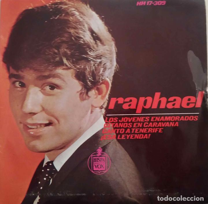 Discos de vinilo: RAPHAEL, LOS J&Oacute;VENES ENAMORADOS. EP - Foto 1