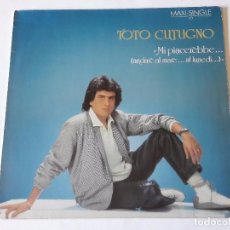 Discos de vinilo: TOTO CUTUGNO - MI PIACEREBBE... (ANDARE AL MARE... AL LUNEDI...) - 1985. Lote 80018089