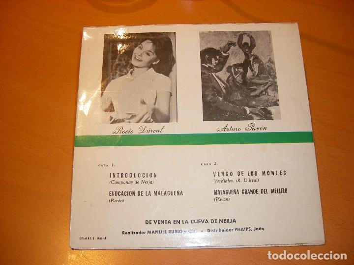Discos de vinilo: CAMPANAS DE LA CUEVA DE NERJA: Single de vinilo - Foto 3