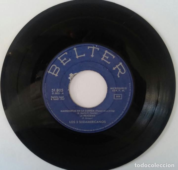 Disques de vinyle: Los 3 sudamericannos: Marionetas en la cuerda.