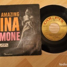 Discos de vinilo: THE AMAZING NINA SIMONE BAILANDO EN EL SAVOY EP 1960. Lote 80095613
