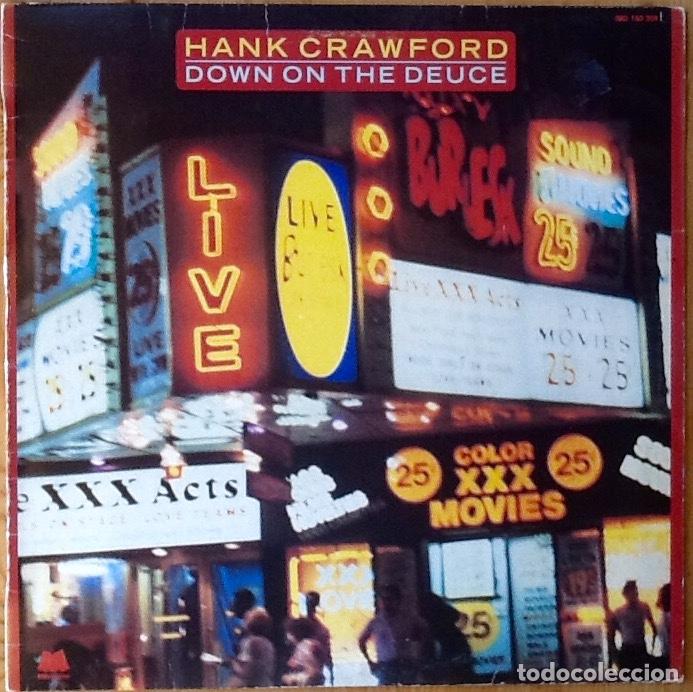 Vinyl-Schallplatten: HANK CRAWFORD : DOWN ON THE DEUCE [MILESTONE - ESP 1985] LP