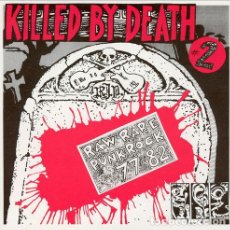 Discos de vinilo: LP -. VARIOS ARTISTAS - KILLED BY DEATH VOL. 2 RARE PUNK 77-82 VINILO KBD
