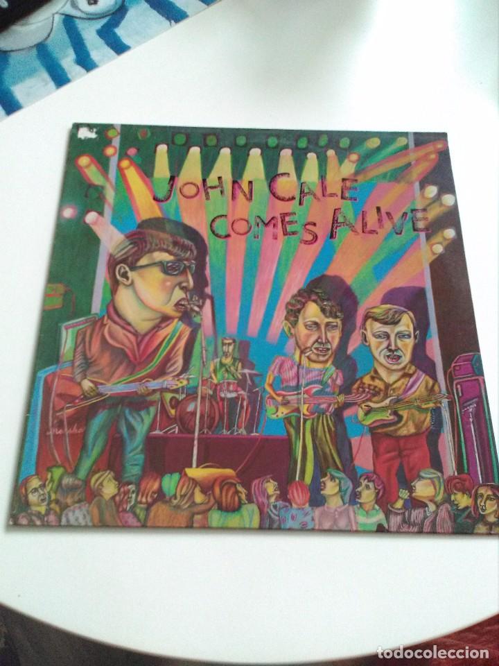 Discos de vinilo: JOHN CALE alive LP (velvet underground) - Foto 1