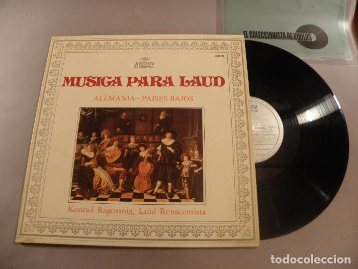 Discos de vinilo: musica para laud lp alemania - paises bajos.ragossnig.espa&ntilde;a 1977 Ed. SPAIN