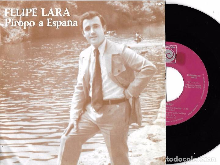 Discos de vinilo: FELIPE LARA: CONTAMINACI&Oacute;N / EN LA ESPA&Ntilde;A PODEROSA - Foto 1