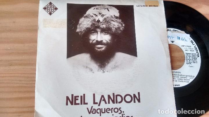 Discos de vinilo: SINGLE (VINILO) DE NEIL LANDON A&Ntilde;OS 70 - Foto 1