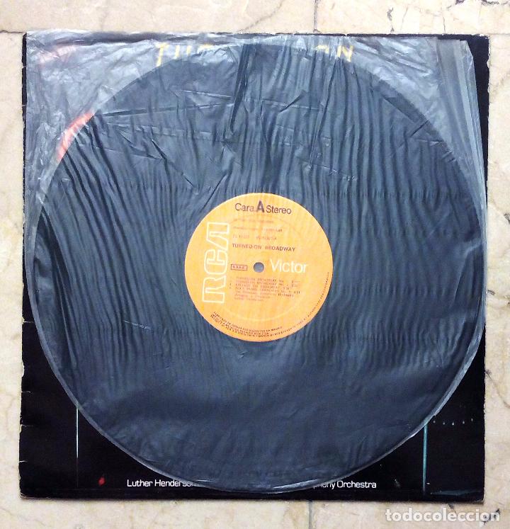 Discos de vinilo: LP TURNED-ON - BROADWAY - RCA 1982. - Foto 3