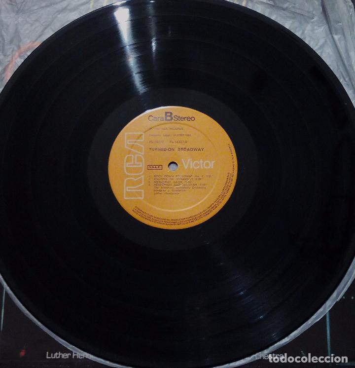 Discos de vinilo: LP TURNED-ON - BROADWAY - RCA 1982. - Foto 5