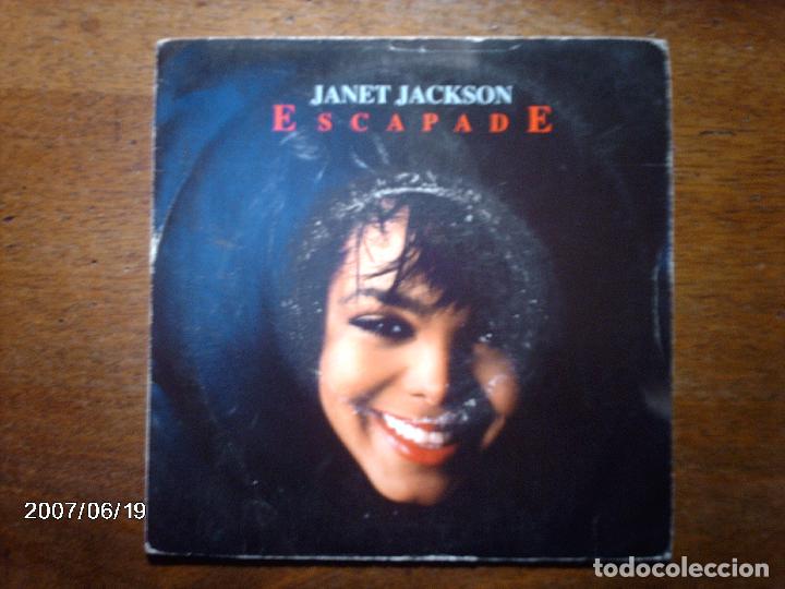 Discos de vinilo: janet jackson  -  escapade  +  la misma instrumental - Foto 1