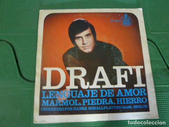 Discos de vinilo: DRAFI LENGUAJE DE AMOR - Foto 2