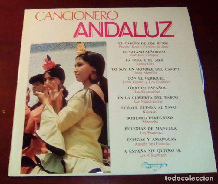 Discos de vinilo: CANCIONERO ANDALUZ - LP - 1972 - COMO NUEVO - Foto 1