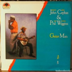 Discos de vinilo: JOHN CEPHAS & PHIL WIGGINS GUITAR MAN . Lote 80431707
