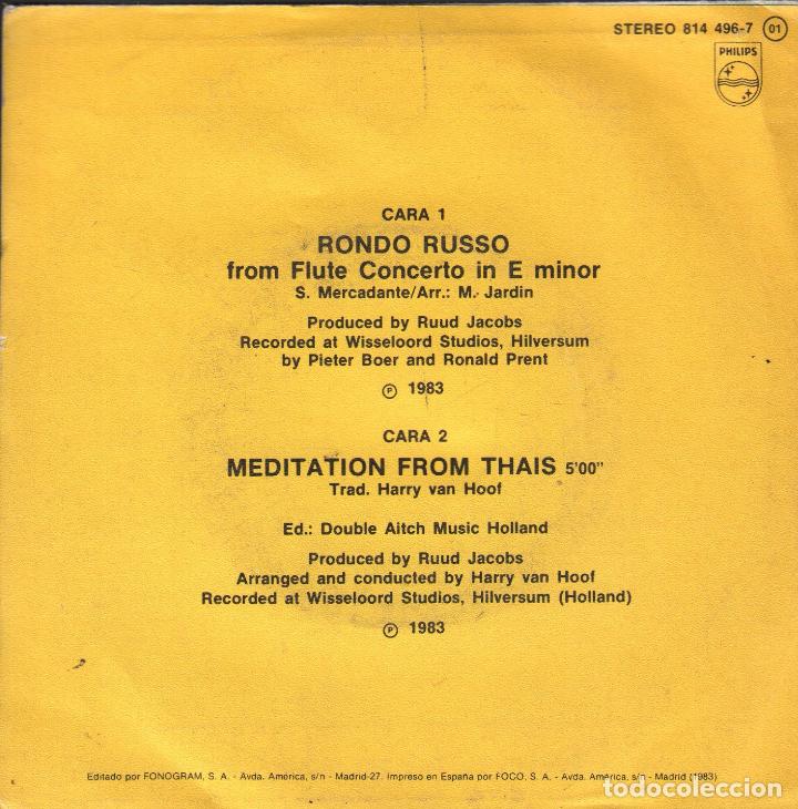 Discos de vinilo: BERDIEN STENBERG - RONDO RUSSO - SINGLE PHILIPS DE 1983 RF-2023 - Foto 2
