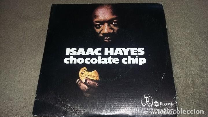 Discos de vinilo: ISAAC HAYES / CHOCOLATE CHIP / VERSION INSTRUMENTAL (SINGLE 1976) - Foto 1