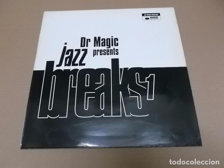 Discos de vinilo: DR. MAGIC (LP) JAZZ BREAKS 1 A&Ntilde;O 1992 &ndash; EDICION U.K. - Foto 1