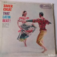 Discos de vinilo: XAVIER CUGAT-THAT LATIN BEAT-. Lote 80501701