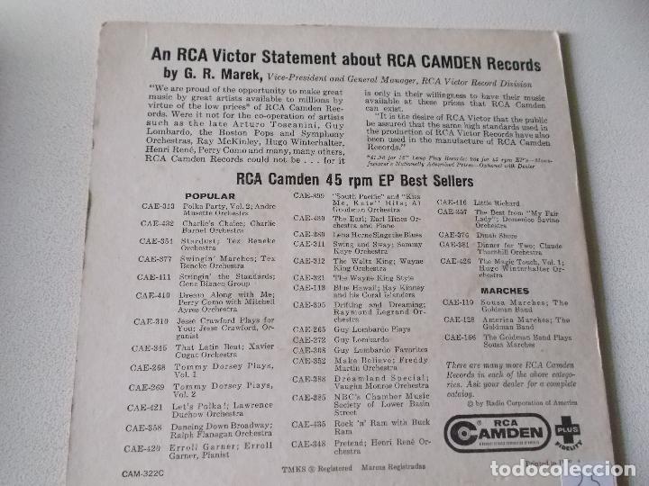 Discos de vinilo: XAVIER CUGAT-THAT LATIN BEAT- - Foto 2