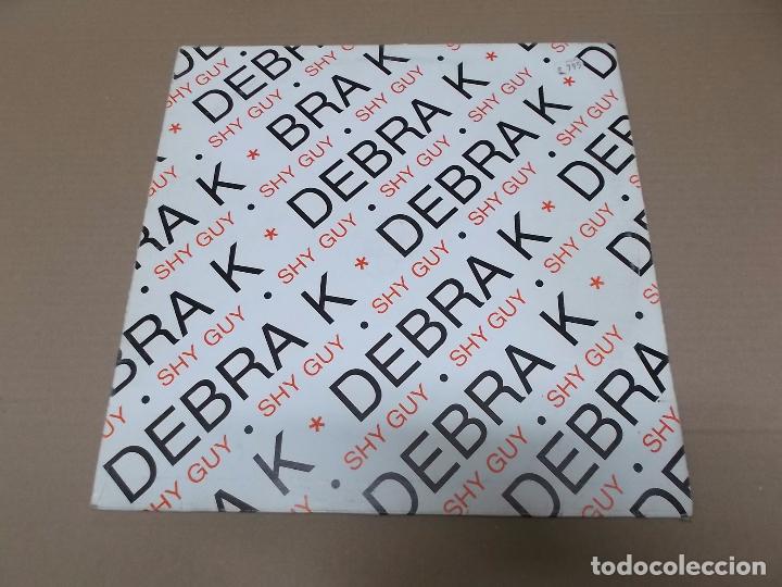 Discos de vinilo: DEBRA K (MX) SHY GUY (3 TRACKS) A&Ntilde;O 1995 - Foto 1