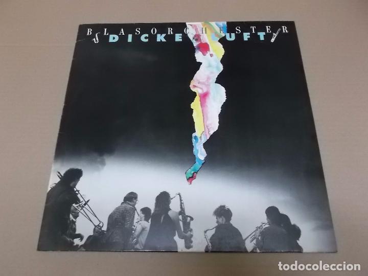 Discos de vinilo: DICKE LUFT / BLASORCHESTER (LP) HALB SO WILD &ndash; WIE SCHLIMM A&Ntilde;O 1985 &ndash; EDICION ALEMANA