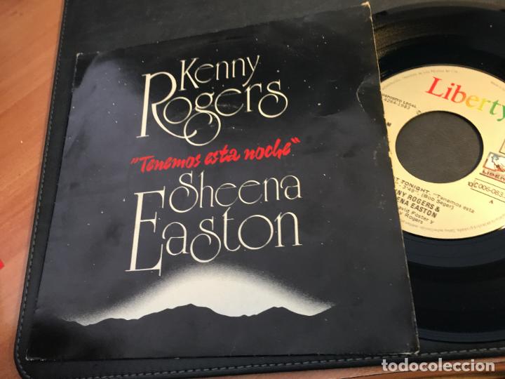 Discos de vinilo: KENNY ROGERS LOTE 5 SINGLE ESPA&Ntilde;A  (EPI6) - Foto 2