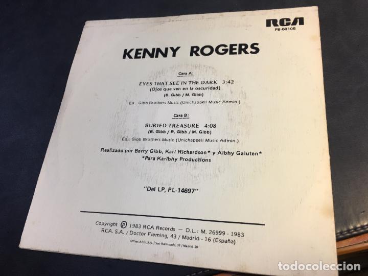 Discos de vinilo: KENNY ROGERS LOTE 5 SINGLE ESPA&Ntilde;A  (EPI6) - Foto 5