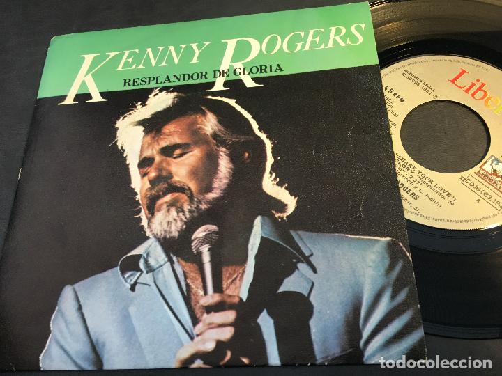 Discos de vinilo: KENNY ROGERS LOTE 5 SINGLE ESPA&Ntilde;A  (EPI6) - Foto 6