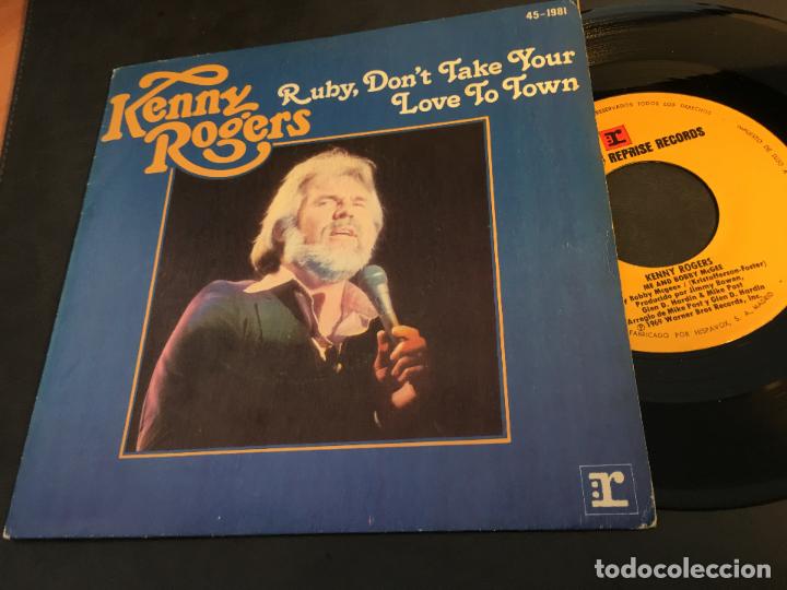 Discos de vinilo: KENNY ROGERS LOTE 5 SINGLE ESPA&Ntilde;A  (EPI6) - Foto 8