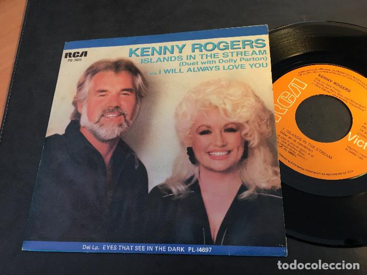 Discos de vinilo: KENNY ROGERS LOTE 5 SINGLE ESPA&Ntilde;A  (EPI6) - Foto 10