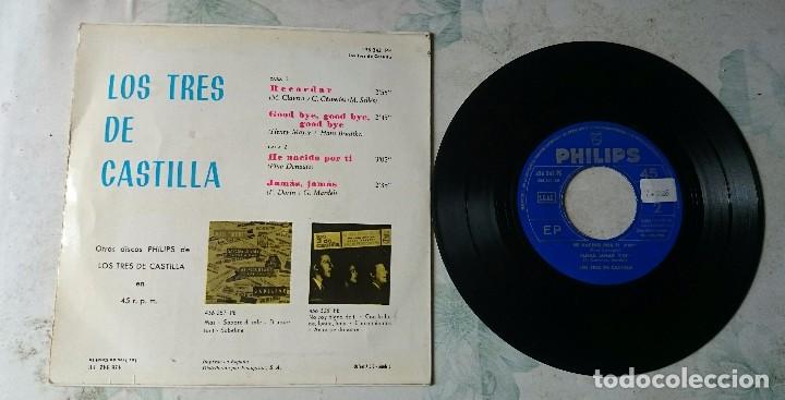 Discos de vinilo: Los 3 de Castilla: Recordar + 3 (Philips 1965) - Foto 2
