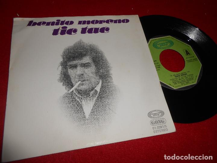 Dischi in vinile: BENITO MORENO TIC TAC/COMO LA VENA 7'' SINGLE 1978 MOVIEPLAY EDICION ESPA&Ntilde;OLA SPAIN