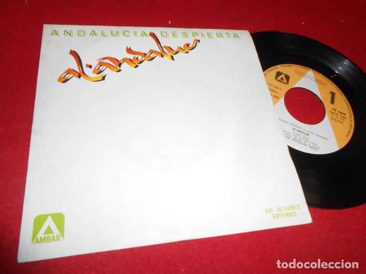 Discos de vinilo: AL-ANDALUS ANDALUCIA DESPIERTA/PINCELADAS 7'' SINGLE 1978 AMBAR EDICION ESPA&Ntilde;OLA SPAIN