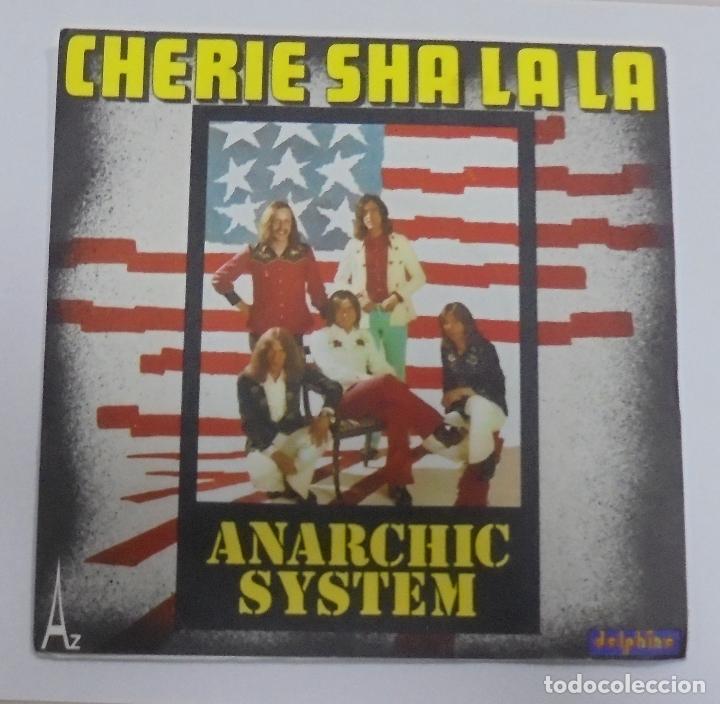 Discos de vinilo: SINGLE. CHERIE SHA LA LA. ANARCHIC SYSTEM. 1973. DELPHINE - Foto 1