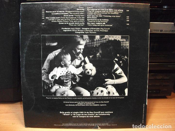 Discos de vinilo: RAY CONNIFF  HARMONY  LP SPAIN 1973 PDELUXE - Foto 2