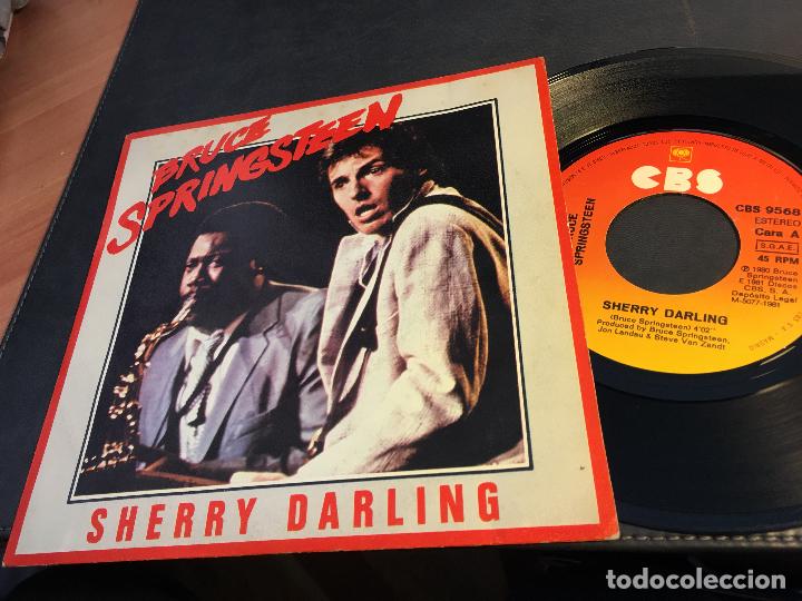 Discos de vinilo: BRUCE SPRINGSTEEN (SHERRY DARLING) SINGLE ESPA&Ntilde;A 1981 (EPI6) - Foto 1
